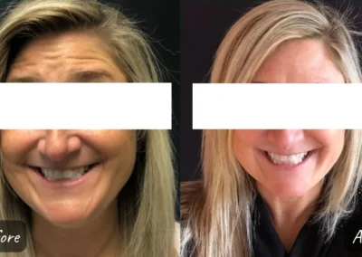 botox and fillers before and after photo by mona hardas md cosmetic gynecology in flint mi