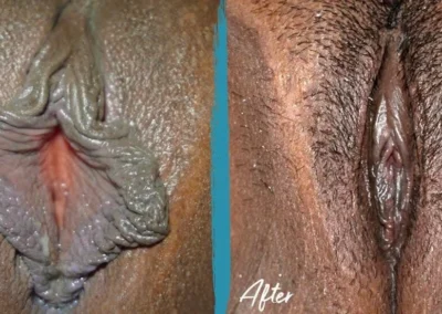 vaginal fat transfer before and after photo by mona hardas md cosmetic gynecology in flint mi