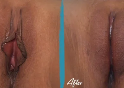 vaginal fat transfer before and after photo by mona hardas md cosmetic gynecology in flint mi