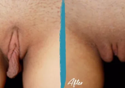 vaginal fat transfer before and after photo by mona hardas md cosmetic gynecology in flint mi