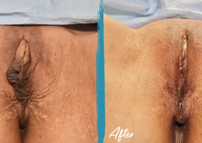 vaginal fat transfer before and after photo by mona hardas md cosmetic gynecology in flint mi