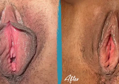 vaginal rejuvenation before and after photo by mona hardas md cosmetic gynecology in flint mi
