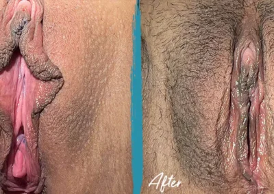vaginal rejuvenation before and after photo by mona hardas md cosmetic gynecology in flint mi