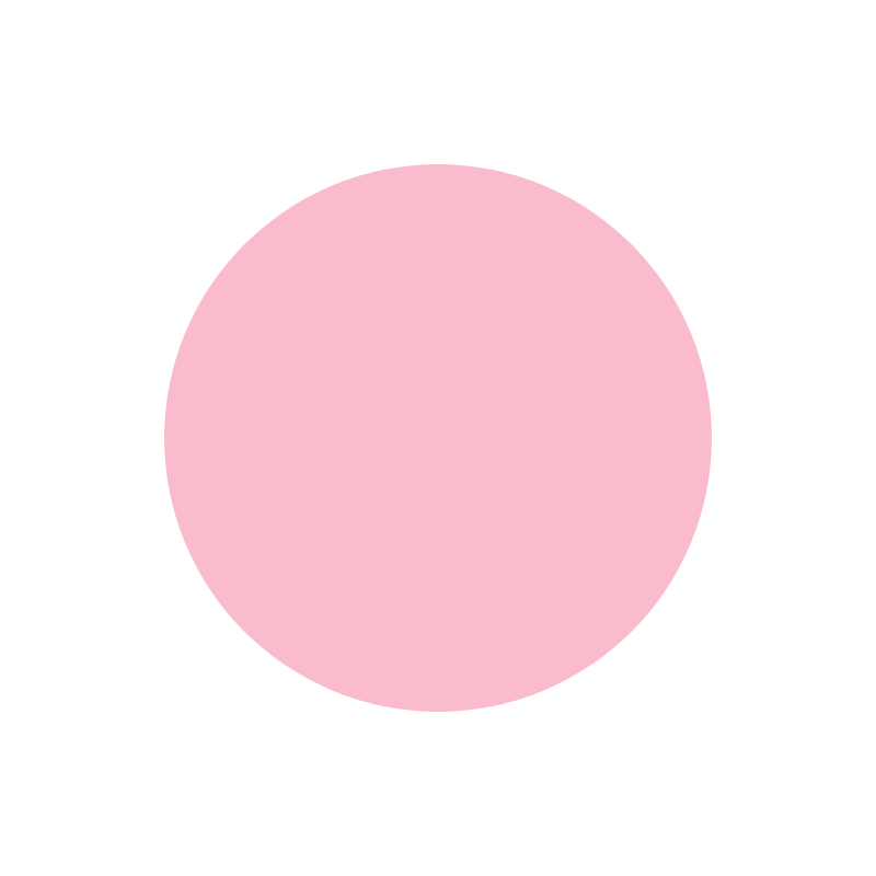 light pink circle